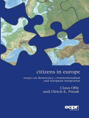 cover image of Citizens in Europe